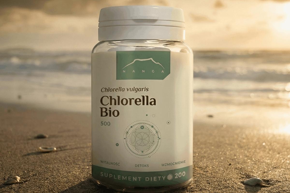 Produkt z chlorellą