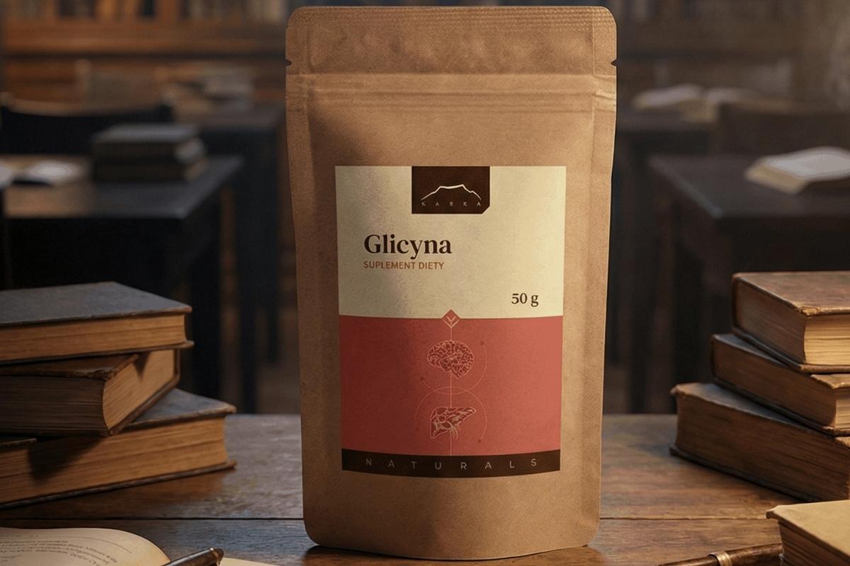 Produkt z glicyną na sen