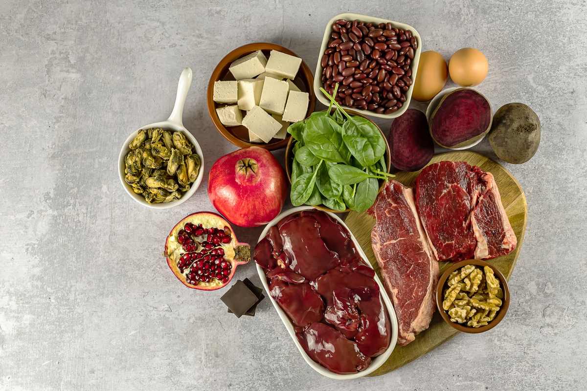 Produkty spożywcze będące źródłem żelaza